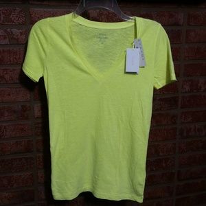 J. CREW NWT BRIGHT YELLOW VINTAGE SHIRT